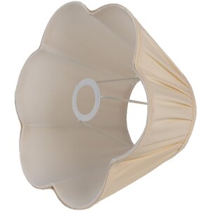 Clayre & Eef 6LAK0543L Abażur beżowy Ø 28x19 cm E27