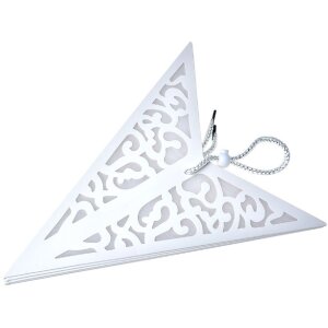 Clayre & Eef 6PA0511L Dekoracja Star White 60x22x60 cm