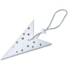 Clayre & Eef 6PA0515S Dekoracja Gwiazda Biała 30x8x30 cm