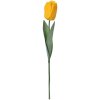 Clayre & Eef 6PL0235 Sztuczny kwiat tulipan żółty 6x6x50 cm