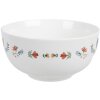 Clayre & Eef CARYBO miska ceramiczna biała Ø 14x7 cm 500 ml styl country