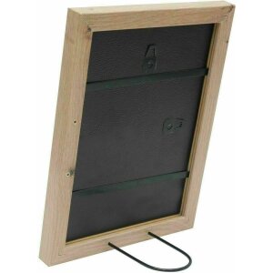 Deknudt S45SH1 Nowoczesna ramka na zdjęcia z jasnego naturalnego drewna w kolorze brązowym 15,0x20,0 cm