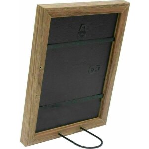Deknudt S45SH2 Nowoczesna ramka na zdjęcia ciemne naturalne drewno brązowy 50,0 x 50,0 cm