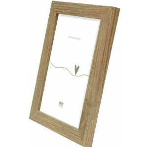 Deknudt S45SH2 Nowoczesna ramka na zdjęcia ciemne naturalne drewno brązowy 50,0 x 70,0 cm