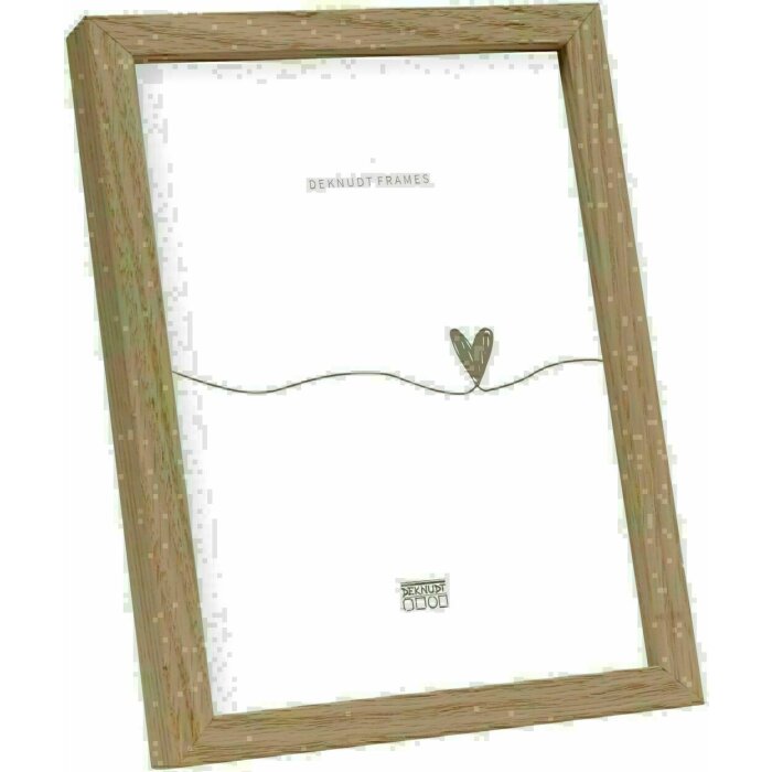 Ramka na zdjęcia Deknudt S47DJ1 lite drewno dębowe naturalne 18x24 cm
