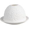 Clayre & Eef 6CE1825 Pojemnik na podgrzewacze Porcelana Ø12x8cm Biały