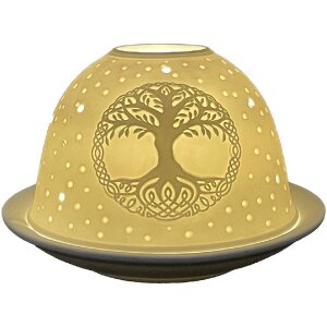 Clayre & Eef 6CE1830 Podstawka na tealight Ø 12x8 cm