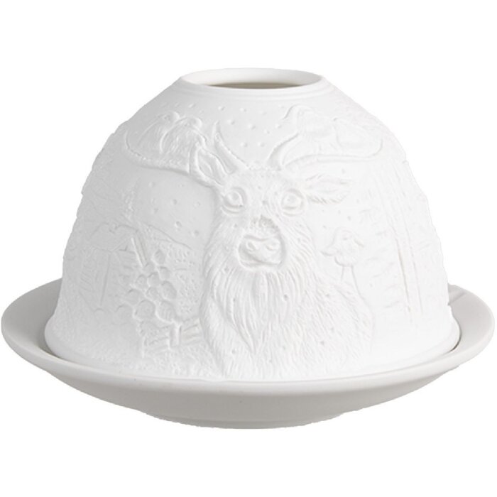 Clayre & Eef 6CE1834 Podstawka na tealight Ø 12x8 cm