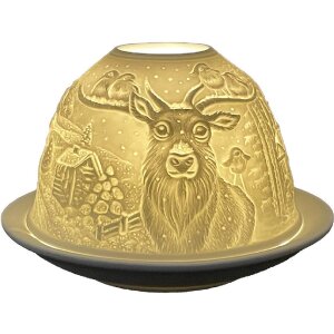 Clayre & Eef 6CE1834 Podstawka na tealight Ø 12x8 cm