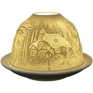 Clayre & Eef 6CE1834 Podstawka na tealight Ø 12x8 cm