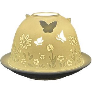 Clayre & Eef 6CE1816 Podstawka na tealight Ø 12x8 cm