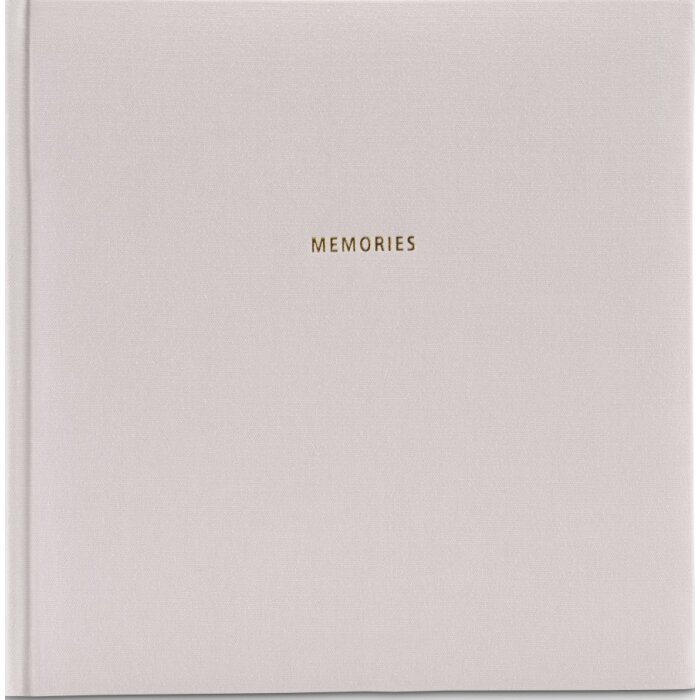 Hama Jumbo Album Memories 30x30 cm 50 czarnych stron Szary