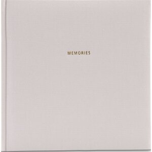 Hama Jumbo Album Memories 30x30 cm 50 czarnych stron Szary