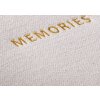 Hama Jumbo Album Memories 30x30 cm 50 czarnych stron Szary