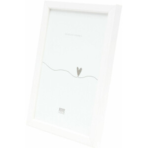 Deknudt S41JK1 Ramka na zdjęcia drewniana biała 15,0 x 15,0 cm