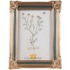 Clayre & Eef 2F1148 Ramka na zdjęcia złoto-zielona 13x2x18 cm 10x15 cm
