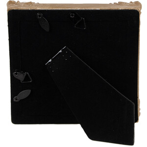 Clayre & Eef 2F1149 Ramka na zdjęcia Zielone złoto 13x2x13 cm 10x10 cm