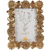 Clayre & Eef 2F1155 Ramka na zdjęcia w kolorze złotym 16x2x20 cm 10x15 cm