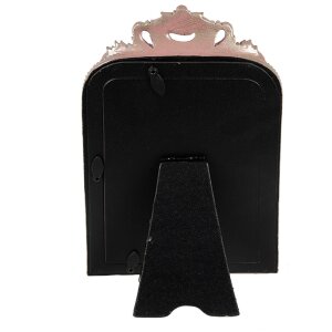 Clayre & Eef 2F1104 Ramka na zdjęcia różowe srebro 16x2x23 cm 13x18 cm