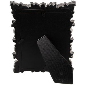 Clayre & Eef 2F1106 Ramka na zdjęcia w kolorze srebrnym 16x2x21 cm 10x15 cm