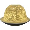 Clayre & Eef 6CE1823 Podstawka na tealight Winter Ø 12x8 cm biała