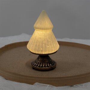 Clayre & Eef 6GL4581 Choinka LED zielona Ø...