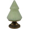 Clayre & Eef 6GL4581 Choinka LED zielona Ø 10x18 cm