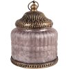 Clayre & Eef 6GL4599 Dekoracja z diodami LED Ø 10x13 cm Vintage Pink Brown