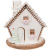 Clayre & Eef 6PR4349 Domek dekoracyjny z diodami LED 17x16x17 cm 3xAAA