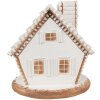 Clayre & Eef 6PR4349 Domek dekoracyjny z diodami LED 17x16x17 cm 3xAAA