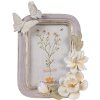 Clayre & Eef 2F1117 Ramka na zdjęcia fioletowo-srebrna 17x3x23 cm 10x15 cm