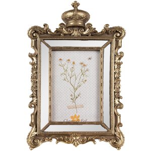 Clayre & Eef 2F1130 Ramka na zdjęcia złota 21x3x32 cm...