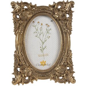 Clayre & Eef 2F1133 Ramka na zdjęcia złota 16x3x21 cm...