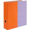 Teczka Goldbuch Kolor pomarańczowy liliowy 28x32 cm mechanizm dźwigniowy 2 ringi