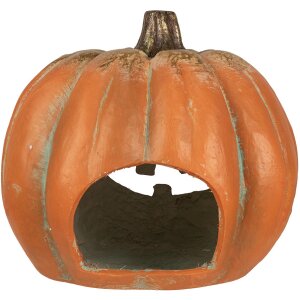 Clayre & Eef 6MG0104 Dekoracja Dynia Pomarańczowa 36x33x32 cm