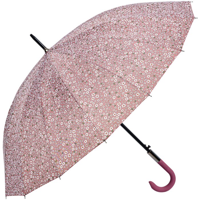 Juleeze JZUM0075P Parasol 60 cm różowy kwiatowy wzór