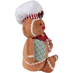 Clayre & Eef 65583 Dekoracja piernikowy ludzik 19x14x35 cm