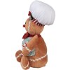Clayre & Eef 65583 Dekoracja piernikowy ludzik 19x14x35 cm