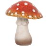 Clayre & Eef 6CE1755 Dekoracja Grzyb 18x17x21 cm