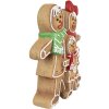Clayre & Eef 6MG0049 Dekoracja piernikowy ludzik z diodami LED 31x10x35 cm