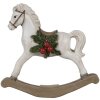 Clayre & Eef 6PR4171 Dekoracja Koń na biegunach 17x5x16 cm