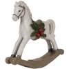 Clayre & Eef 6PR4171 Dekoracja Koń na biegunach 17x5x16 cm