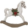 Clayre & Eef 6PR4171 Dekoracja Koń na biegunach 17x5x16 cm
