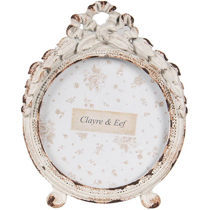 Clayre & Eef 2F1196 Ramka na zdjęcia 7x2x9 cm / Ø 6 cm
