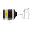 Walimex pro 800/8.0 DSLR lustrzany teleobiektyw 800mm manualny adapter T2 113mm