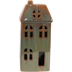 Clayre & Eef 6CE1797 Dekoracja Dom LED Zielona...