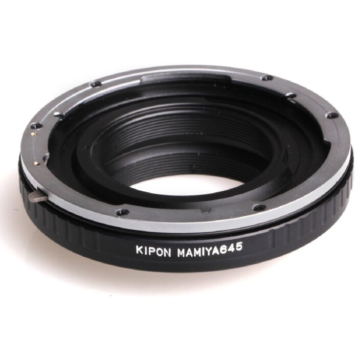 Adapter Kipon dla aparatów Mamiya 645 do Nikon F Ręczne ustawianie ostrości