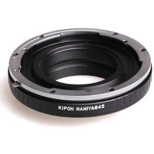 Adapter Kipon dla aparatów Mamiya 645 do Nikon F Ręczne ustawianie ostrości