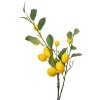 Clayre & Eef 5PL0105 Dekoracja gałązka z cytrynami 20x7x102 cm