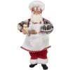 Clayre & Eef 65629 Dekoracja Ojciec Boże Narodzenie 16x9x28 cm